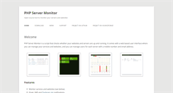 Desktop Screenshot of phpservermonitor.org