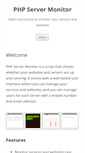 Mobile Screenshot of phpservermonitor.org